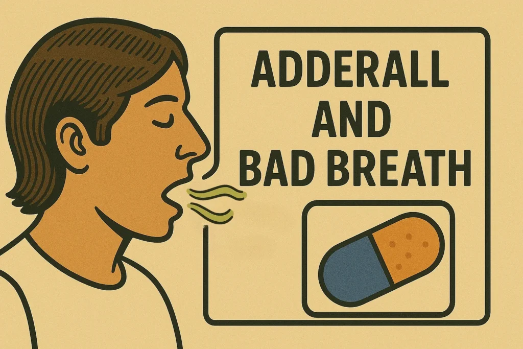 Adderall and bad breath