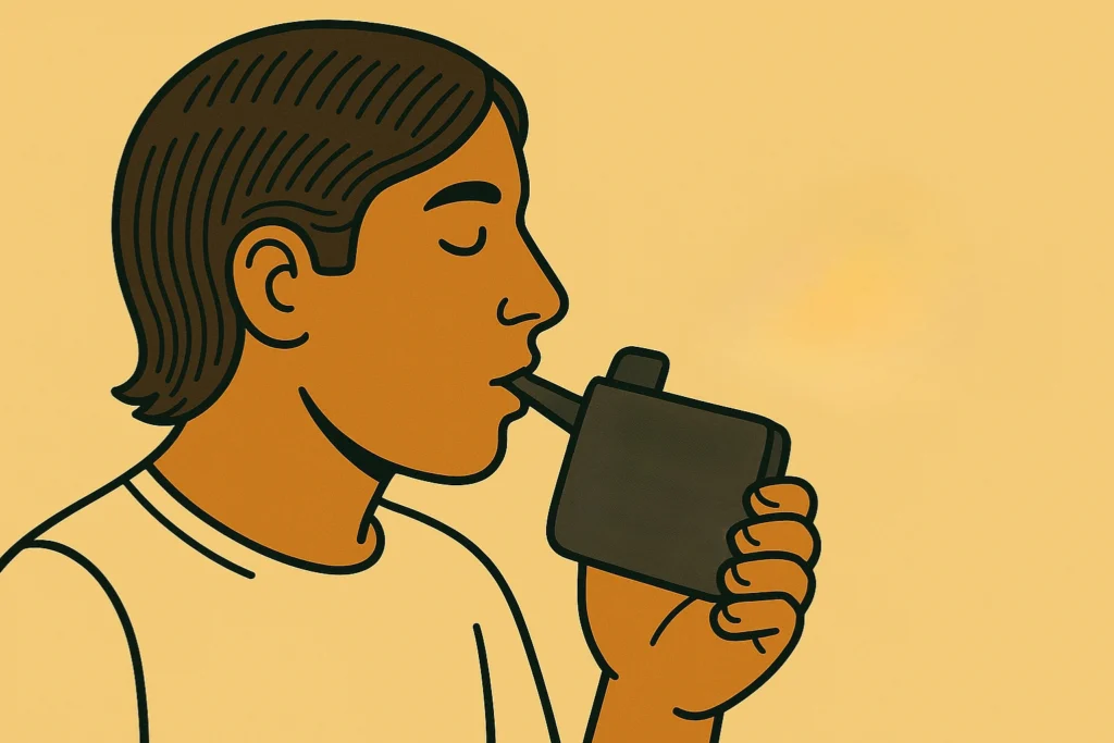 Bad breath detector