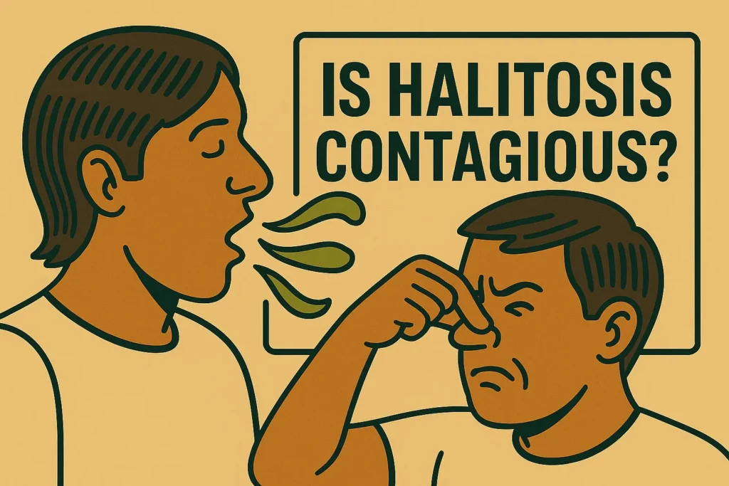 Is Halitosis Contagious?