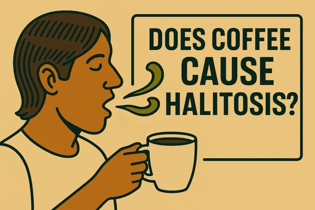 Does coffee cause halitosis?